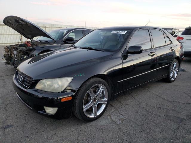 JTHBD192030072620 - 2003 LEXUS IS 300 BLACK photo 1