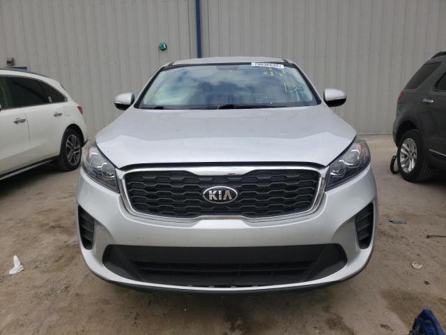 5XYPG4A33KG592761 - 2019 KIA SORENTO L SILVER photo 5