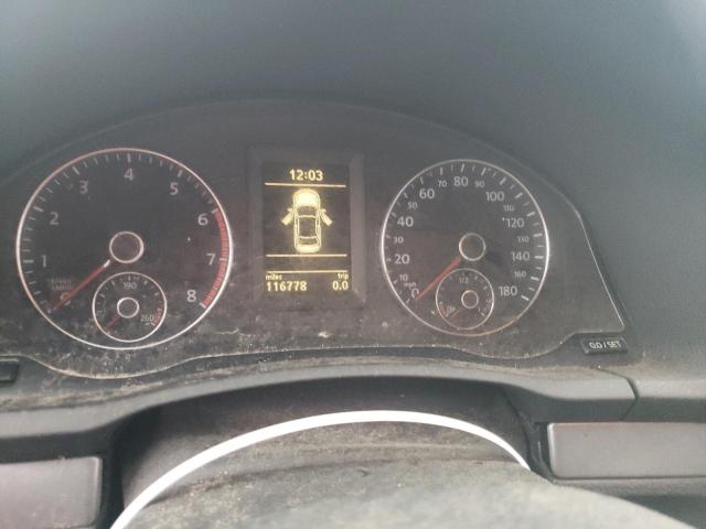 WVWBA7AH4BV000592 - 2011 VOLKSWAGEN EOS KOMFOR ვერცხლისფერი ფოტო 9