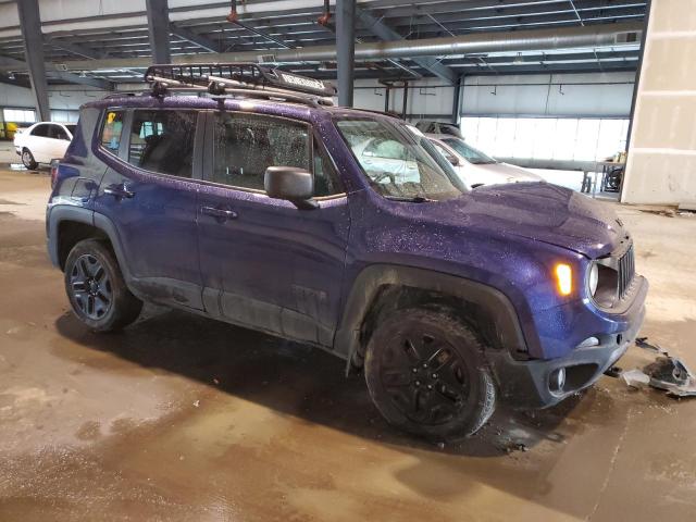 ZACCJBAB3JPJ14699 - 2018 JEEP RENEGADE S 蓝色 照片 4