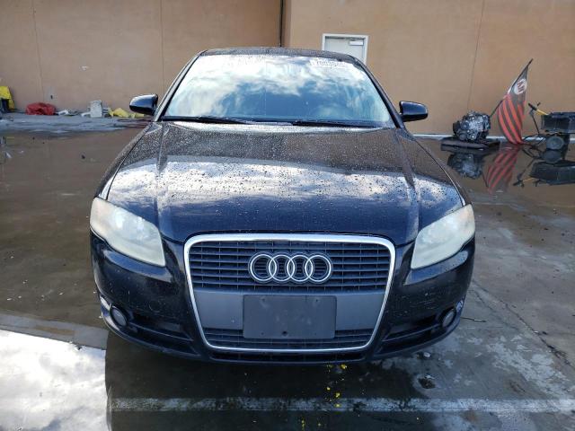 WAUAF78E76A115030 - 2006 AUDI A4 2 TURBO BLACK photo 5