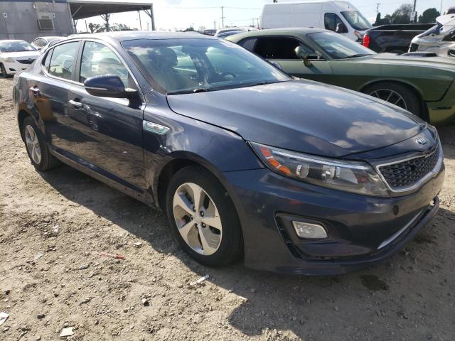 KNAGM4AD6F5085835 - 2015 KIA OPTIMA HYB GRAY photo 4