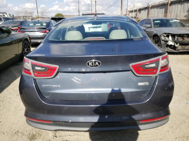 KNAGM4AD6F5085835 - 2015 KIA OPTIMA HYB GRAY photo 6