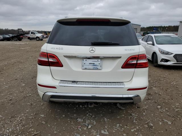 4JGDA5GB4FA470615 - 2015 MERCEDES-BENZ ML 400 4MA WHITE photo 6