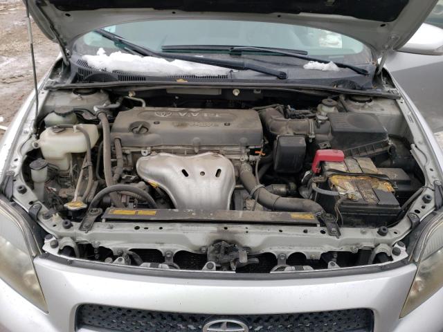 JTKDE3B74A0314016 - 2010 TOYOTA SCION TC SILVER photo 11