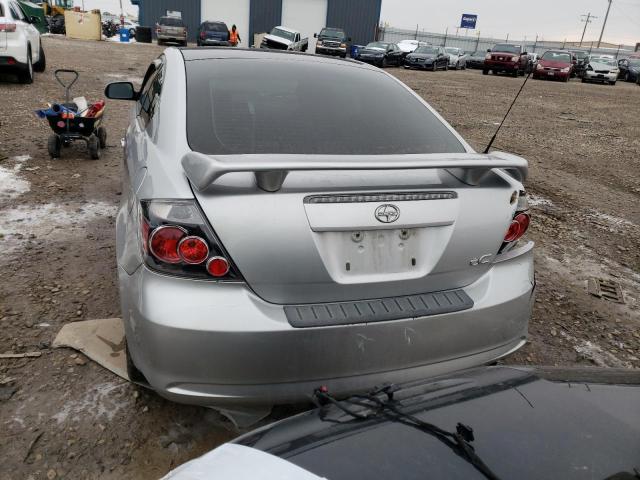 JTKDE3B74A0314016 - 2010 TOYOTA SCION TC SILVER photo 6