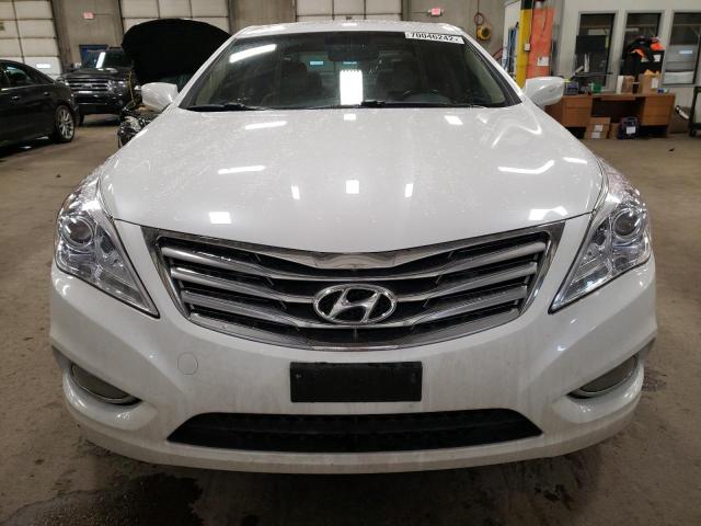 KMHFG4JGXDA231671 - 2013 HYUNDAI AZERA WHITE photo 5