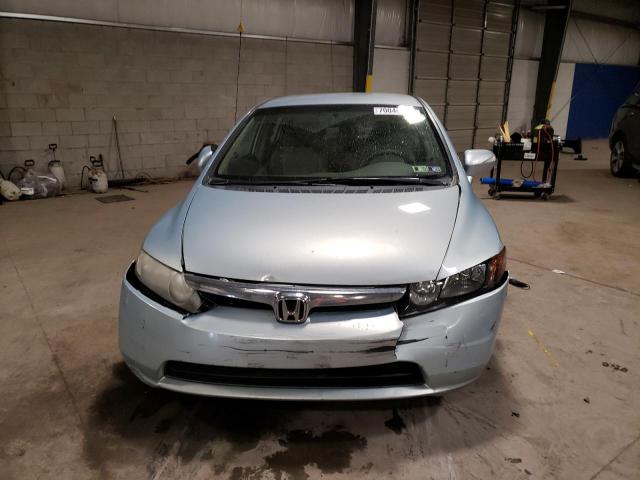 JHMFA36298S014561 - 2008 HONDA CIVIC HYBR SILVER photo 5