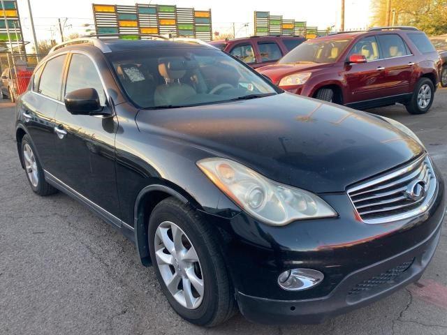 JN1AJ0HRXAM750524 - 2010 INFINITI EX35 BASE BLACK photo 1