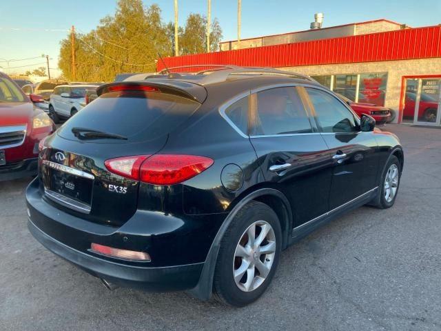 JN1AJ0HRXAM750524 - 2010 INFINITI EX35 BASE BLACK photo 4
