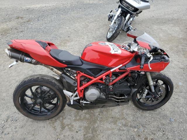 ZDM1XBGV99B008875 - 2009 DUCATI 848 RED photo 6