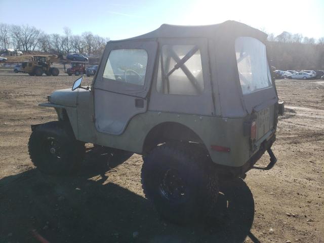 J7F83EAQ07687 - 1977 JEEP CJ GREEN photo 2