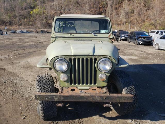 J7F83EAQ07687 - 1977 JEEP CJ GREEN photo 5