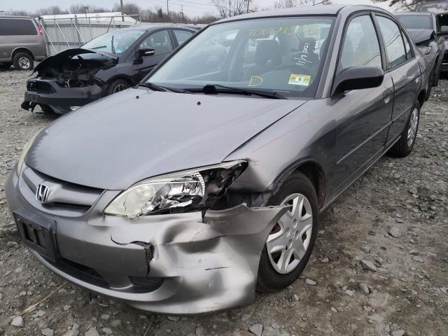 2HGES16315H618990 - 2005 HONDA CIVIC DX VP  foto 2