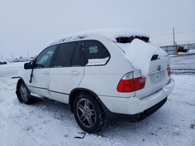 5UXFB33553LH47305 - 2003 BMW X5 4.4I WHITE photo 2