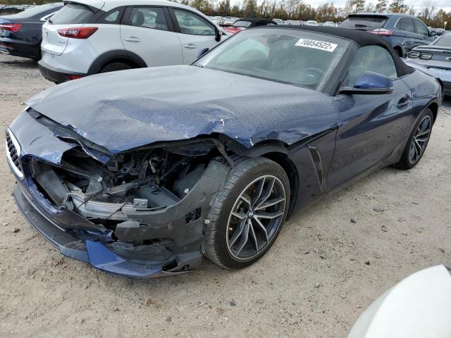 WBAHF3C03LWW78061 - 2020 BMW Z4 SDRIVE3 蓝色 照片 1