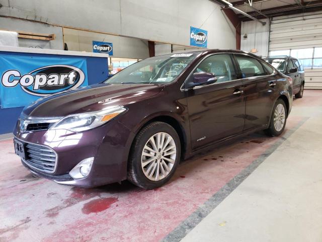 4T1BD1EBXEU****** - 2014 TOYOTA AVALON HYB PURPLE photo 1