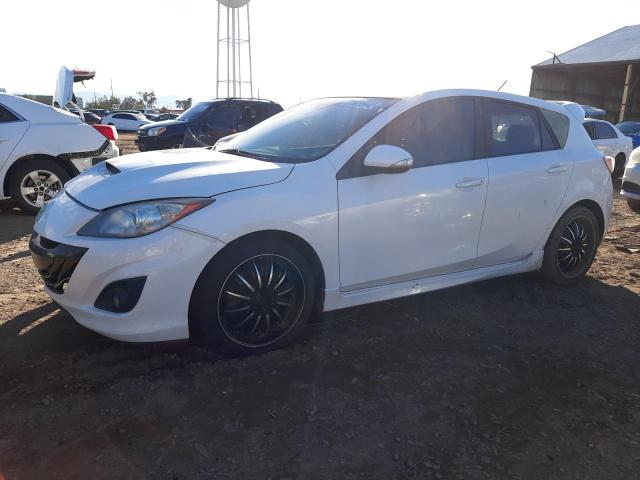 JM1BL1L45C1576539 - 2012 MAZDA SPEED 3 WHITE photo 1