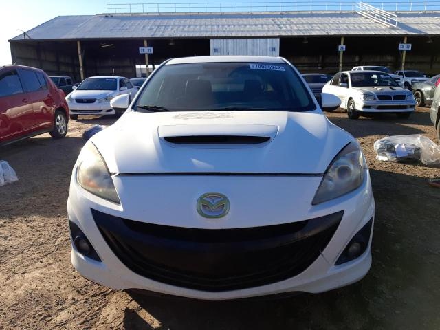 JM1BL1L45C1576539 - 2012 MAZDA SPEED 3 WHITE photo 5