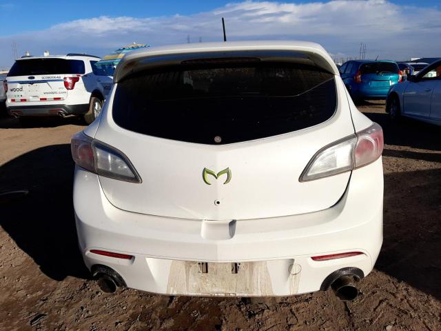 JM1BL1L45C1576539 - 2012 MAZDA SPEED 3 WHITE photo 6