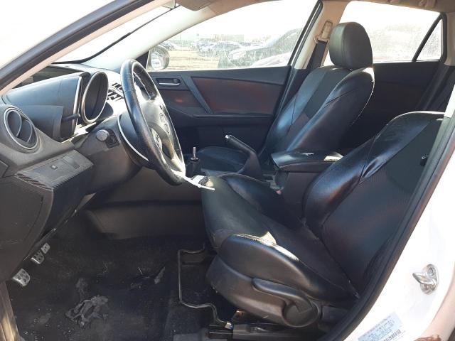 JM1BL1L45C1576539 - 2012 MAZDA SPEED 3 WHITE photo 7