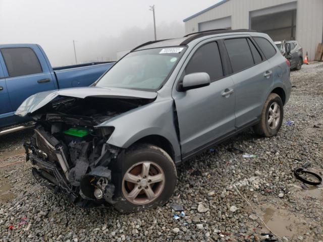 5NMSG13D08H182464 - 2008 HYUNDAI SANTA FE G BLUE photo 1