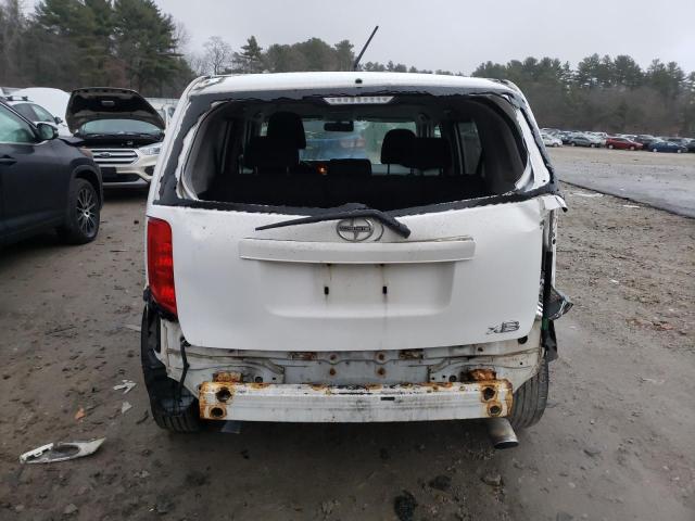 JTLKE50E881011647 - 2008 TOYOTA SCION XB Beyaz fotoğraf 6