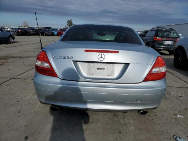 WDBWK54F76F111018 - 2006 MERCEDES-BENZ SLK 280 SILVER photo 6