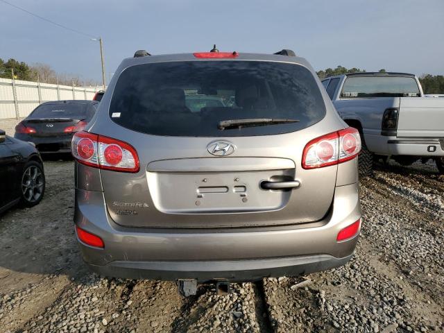 5XYZG3AB3CG114710 - 2012 HYUNDAI SANTA FE G SILVER photo 6