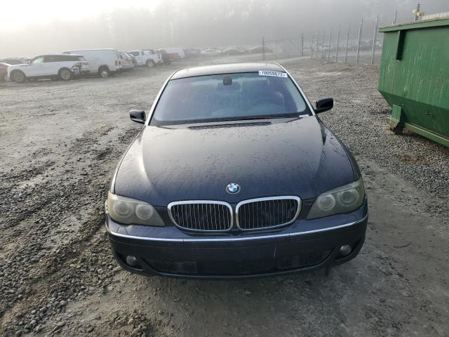 WBAHN03506DD98209 - 2006 BMW 760 LI BLUE photo 5