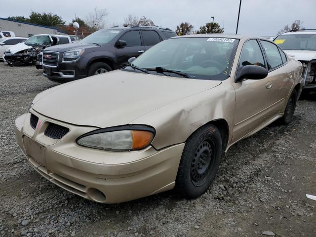 1G2NE52E75M213108 - 2005 PONTIAC GRAND AM S GOLD photo 1