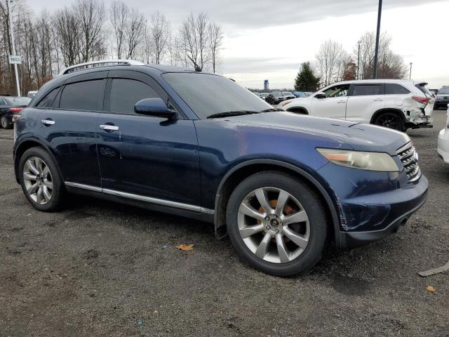 JNRAS08W07X207108 - 2007 INFINITI FX35 BLUE photo 4