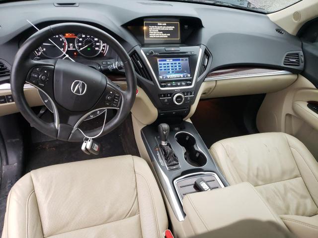 5FRYD4H86FB001039 - 2015 ACURA MDX ADVANC RED photo 8