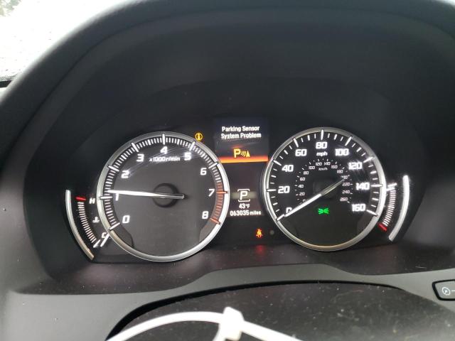 5FRYD4H86FB001039 - 2015 ACURA MDX ADVANC RED photo 9