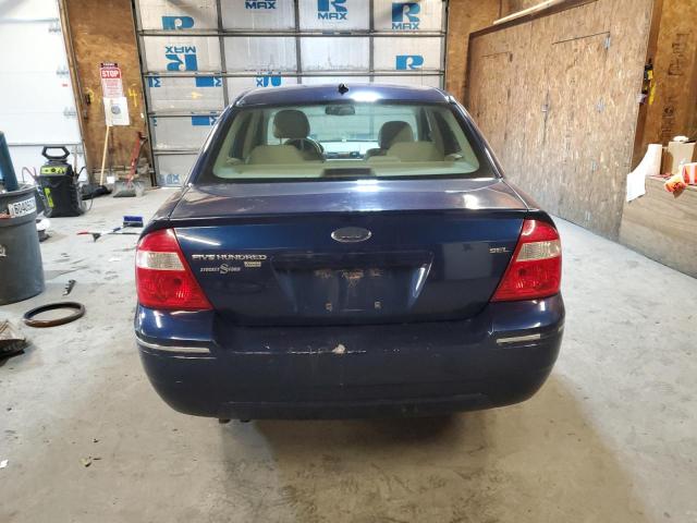 1FAHP27137G140592 - 2007 FORD FIVE HUNDR BLUE photo 6