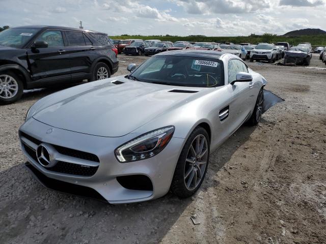 WDDYJAJA1GA001102 - 2016 MERCEDES-BENZ AMG GT S SILVER photo 1