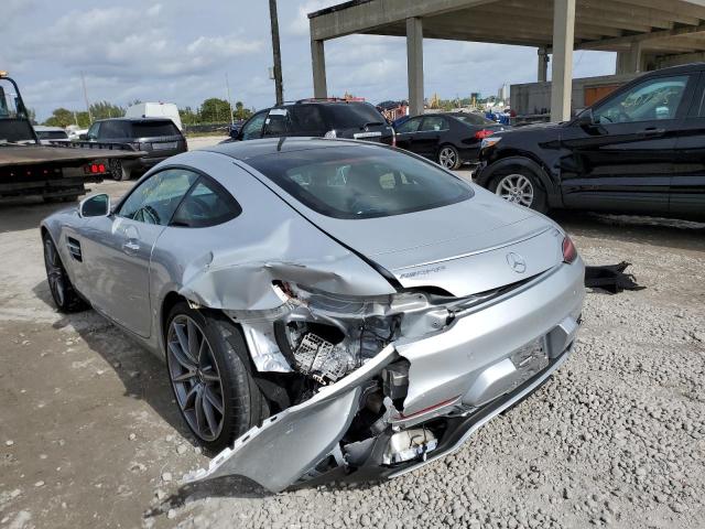 WDDYJAJA1GA001102 - 2016 MERCEDES-BENZ AMG GT S SILVER photo 2