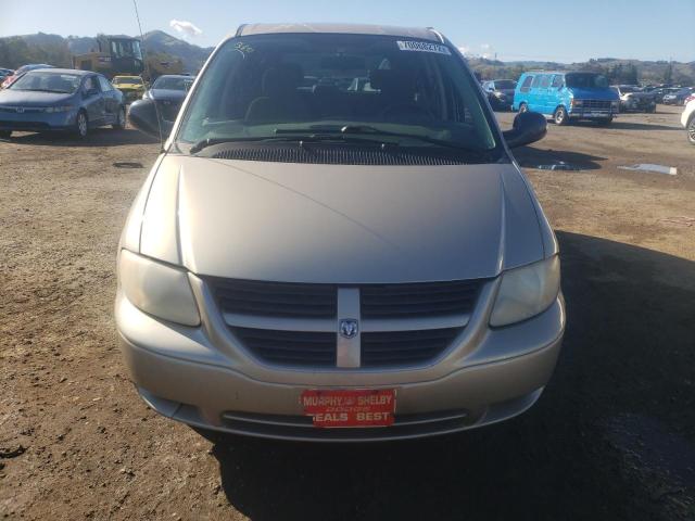 1D4GP45R26B759757 - 2006 DODGE CARAVAN SX GOLD photo 5