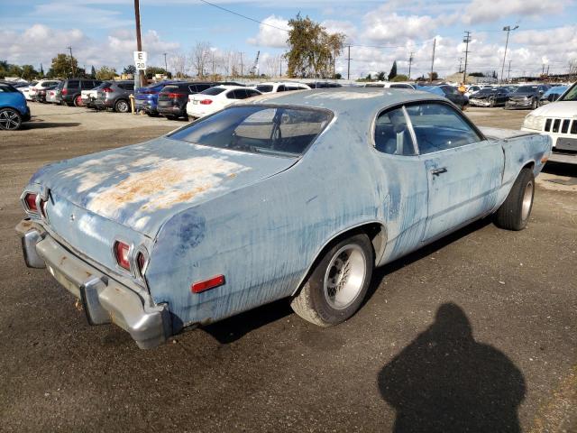 LL29C4B309118 - 1974 DODGE DART BLUE photo 3