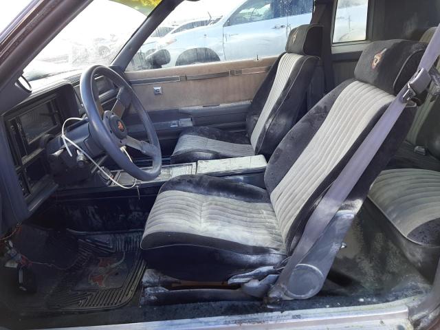 1G4GJ1171HP456987 - 1987 BUICK REGAL BLACK photo 7