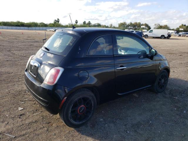 3C3CFFAR5ET205274 - 2014 FIAT 500 POP BLACK photo 3