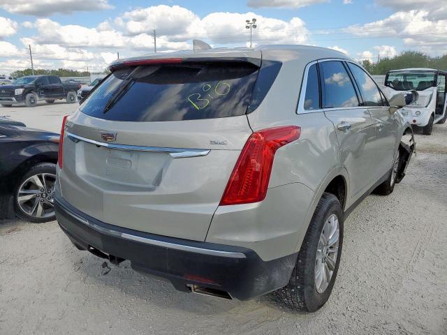 1GYKNARS5HZ201222 - 2017 CADILLAC XT5 GOLD photo 4