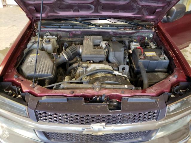 1GCDT13EX78145984 - 2007 CHEVROLET COLORADO MAROON photo 11