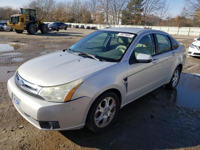 1FAHP35NX8W246606 - 2008 FORD FOCUS SILVER photo 1