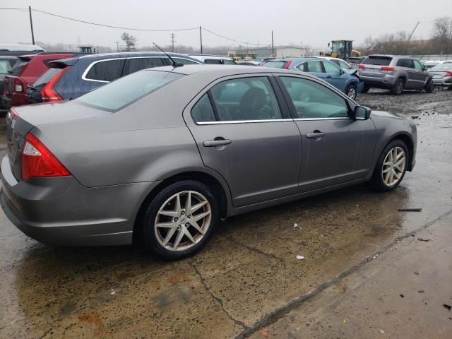 3FAHP0JA3AR353961 - 2010 FORD FUSION SEL GRAY photo 3