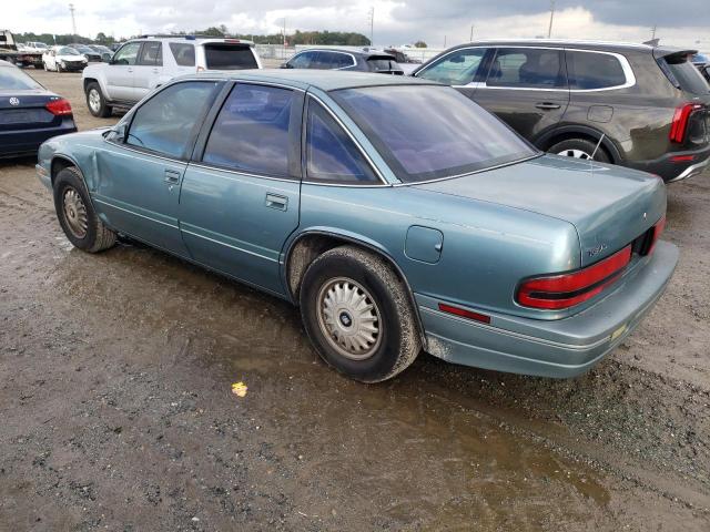 2G4WB55L6R1427278 - 1994 BUICK REGAL CUST TEAL photo 2