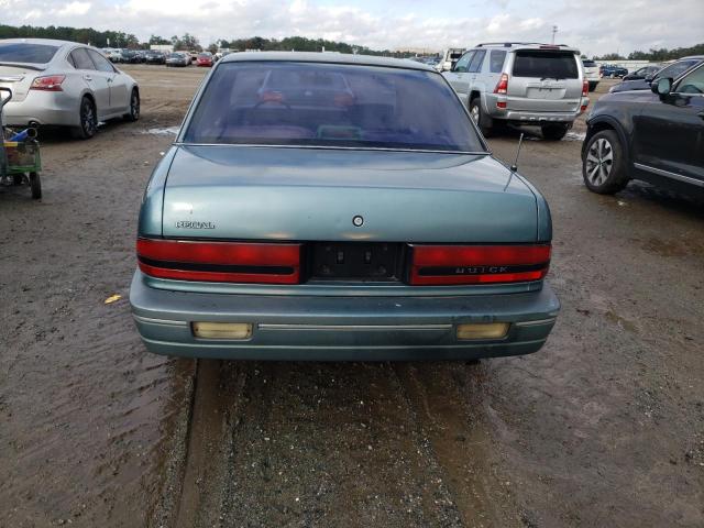 2G4WB55L6R1427278 - 1994 BUICK REGAL CUST TEAL photo 6