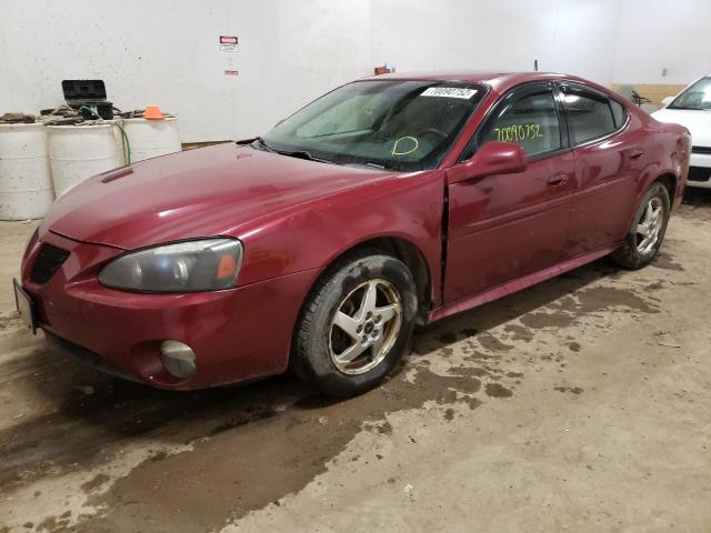2G2WP522441283261 - 2004 PONTIAC GRAND PRIX ბურგუნდია ფოტო 1