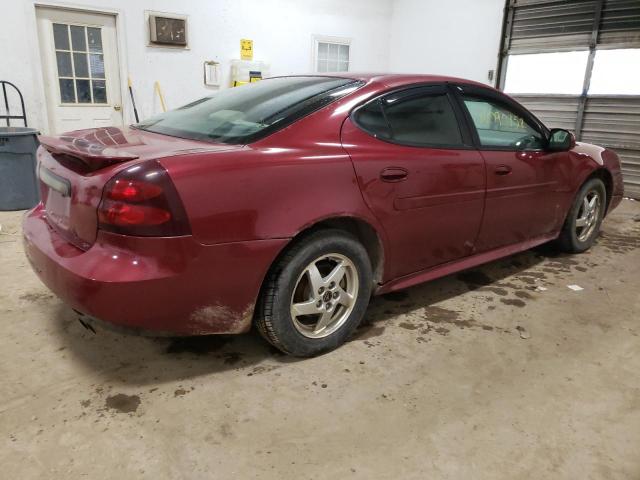 2G2WP522441283261 - 2004 PONTIAC GRAND PRIX ბურგუნდია ფოტო 3