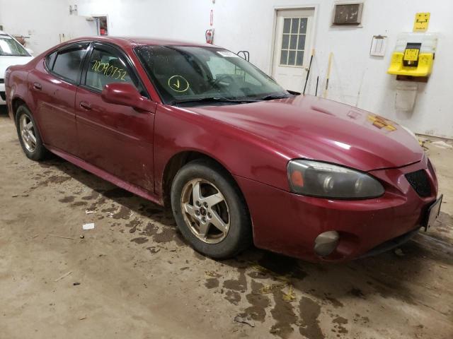 2G2WP522441283261 - 2004 PONTIAC GRAND PRIX ბურგუნდია ფოტო 4